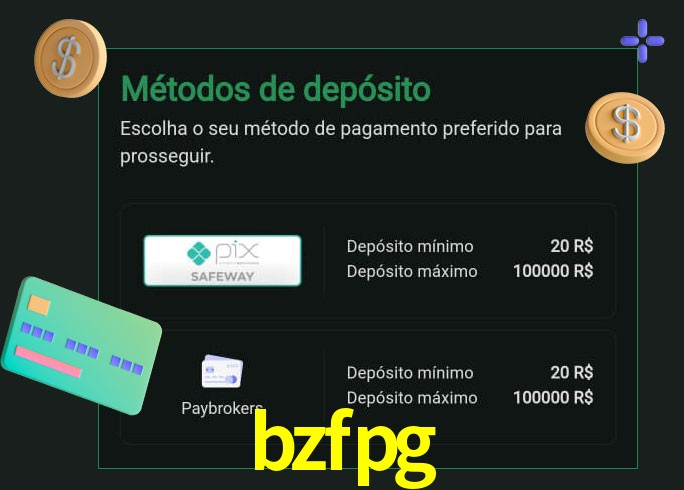 O cassino bzfpg oferece uma grande variedade de métodos de pagamento